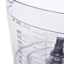 Чаша основная 2000ml (старого образца) CP9820/01 для кух. комб. Philips черная ручка