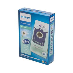 Набор мешков микровол. (4 шт.) FC8022/04 S-BAG Clinic Anti-Allergy для пылесоса Philips