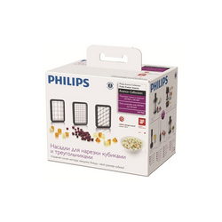 Набор вставок - ножей (3шт.) для нарезки кубиками HR7968/90 для блендера Philips