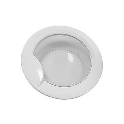 Люк для стиральной машины Indesit белый