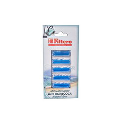 Ароматизатор для пылесоса (5шт.) Filtero морской бриз