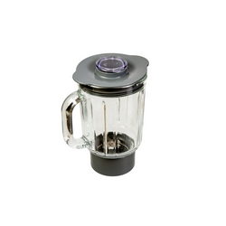 Чаша блендера в зборі 1200ml (скло) AT283 для кух. комб. Kenwood сірий