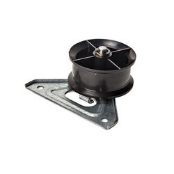 Ролик натяжения ремня с кронштейном для сушил. машины Indesit