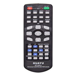 Пульт для автомобильных магнитол, DVD-проигр. и проекторов RC-820J+ универсальный HUAYU