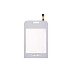 Сенсорный экран (тачскрин) для моб. телефона GT-E2652W DUOS Samsung белый (OR)