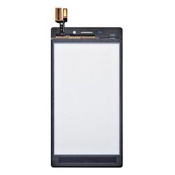Сенсорный экран (тачскрин) #CT4F0737FPC для моб. телефона D2302 Xperia M2 S50h Sony черный (OR)