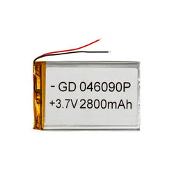 Полимерный аккумулятор GD 046090P 3,7V 2800mAh 61x92x??mm