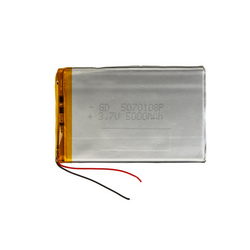 Полимерный аккумулятор GD 5070108P 3,7V 5000mAh 69x108x??mm