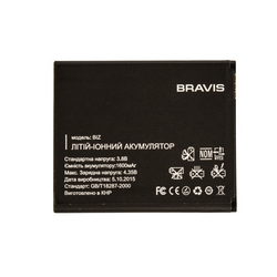 Аккум. батарея Li-ion 3.8V 1600mAh для моб. тел. BIZ Bravis