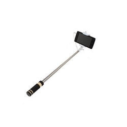 Монопод для селфи MINI L=140-500mm подкл. проводное черная ручка