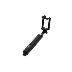 Монопод для селфи Q-08F L=210-760mm подкл. Bluetooth черная ручка
