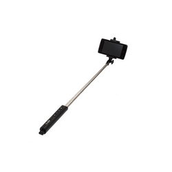 Монопод для селфи Q-08F L=210-760mm подкл. Bluetooth черная ручка