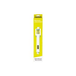 Монопод для селфи Q-08F L=210-760mm подкл. Bluetooth черная ручка