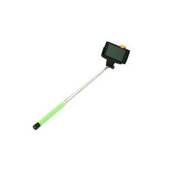 Монопод для селфи Z07-5 L=235-1060mm подкл. Bluetooth зеленая ручка