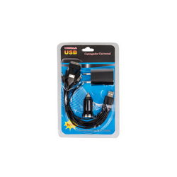 Зарядний пристрій LTD12-EM-1 (вх.12-24V вих 5V 750mA, вх.100-240V вих.5V 1000mA)