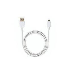 USB дата-кабель (Micro USB) L=800mm для моб. телефонов Samsung белый