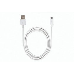 USB дата-кабель (Micro USB) L=1500mm для моб. телефонов белый