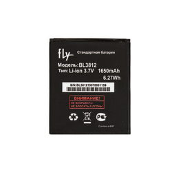 Аккум. батарея BL3812 Li-ion 3.7V 1650mAh для моб. тел. Fly (OR)