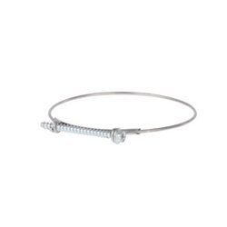 Хомут патрубка бака D=???mm для стир. машины Bosch