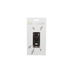 Зарядне устр. TC E250 (вх. 220V вих. USB 5V 1A) + кабель USB/Micro-USB для моб. телефону HTC чорний