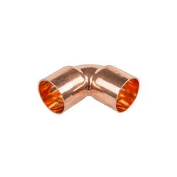 Перехідник мідний кутовий 90° для кондиціонера 7/8"