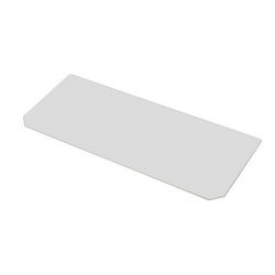 Полка над ящиком для овощей в холодильник 527x215x4mm (стекло) Indesit