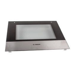 Стекло двери наружное с логотипом для духовки 590x460mm Bosch