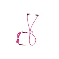 Гарнитура для моб. телефона Zipper (разъем 3.5mm) 32 Ohm 3mW L=1100mm розовый