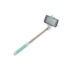 Монопод для селфі MONOPOD L=185-640mm підкл. провідне зелена ручка