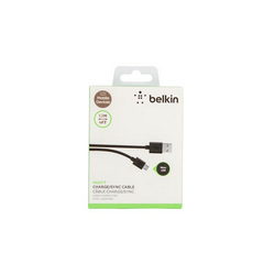 USB дата-кабель (Micro USB) Belkin L=1200mm для моб. телефонов черный