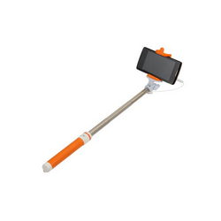 Монопод для селфі MONOPOD L=185-640mm підкл. дротове помаранчева ручка