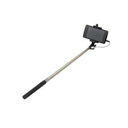Монопод для селфі SELFIE STICK L=205-900mm підкл. провідне чорна ручка