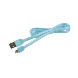 USB дата-кабель (Lightning) Remax Puff RC-045 L=1000mm для моб. тел. iPhone 5S Apple голубой