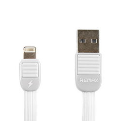 USB дата-кабель (Lightning) Remax Puff RC-045 L=1000mm для моб. тел. iPhone 5S Apple белый