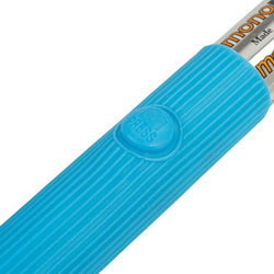 Монопод для селфі SELFIE STICK L=205-900mm підкл. провідне блакитна ручка