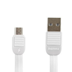 USB дата-кабель (Micro USB) Remax Puff RC-045M L=1000mm для моб. телефонов белый