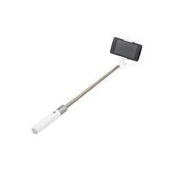 Монопод для селфі S12 L=195-710mm підкл. провідне біла ручка