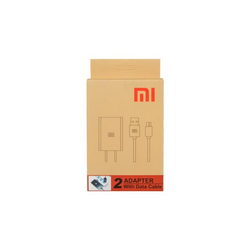 Зарядне устр. CH-P002 (вх. 220V вих. USB 5V 2A) + кабель USB/Micro-USB для моб. тел. Xiaomi чорний