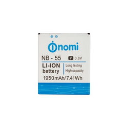 Аккум. батарея NB-55 Li-ion 3.8V 1950mAh для моб. тел. i505 Jet Nomi