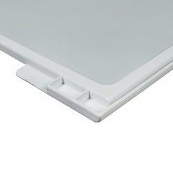 Полка для холодильника 470x300mm (стеклянная с обрамл.) Gorenje