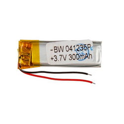 Полимерный аккумулятор BW 041235P 3,7V 300mAh 11x35x??mm