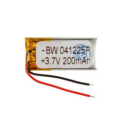 Полимерный аккумулятор BW 041225P 3,7V 200mAh 11x26x??mm