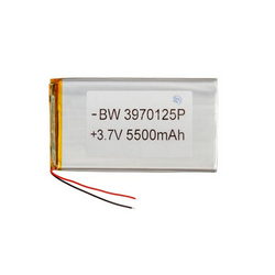 Полимерный аккумулятор BW 3970125P 3,7V 5500mAh 68x120x??mm