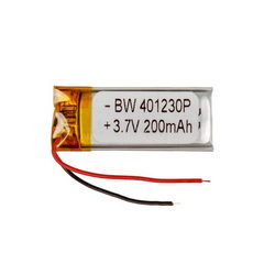 Полимерный аккумулятор BW 401230P 3,7V 200mAh 12x30x??mm