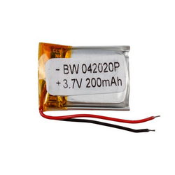 Полимерный аккумулятор BW 042020P 3,7V 200mAh 18x23x??mm