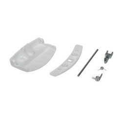 Ручка дверей (люка) у зборі для пральної машини Electrolux білий