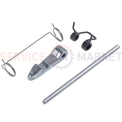 Ручка дверей (люка) у зборі для пральної машини AEG сірий