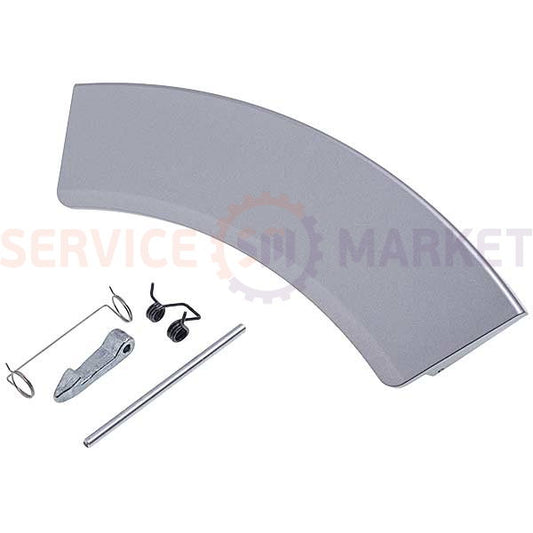 Ручка двери (люка) в сборе для стиральной машины AEG серый