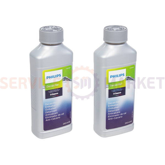 Средство для удаления накипи CA6700/22 для кофемашин 2шт.x250ml Philips