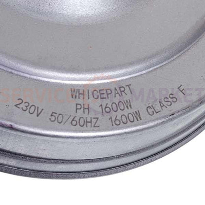 Двигатель для пылесоса D=130/84mm H=30/105mm 1600W Whicepart VC07W14Q